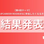 【結果発表】第4回 mini Rookies